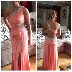 Clarisse beaded gown size 4